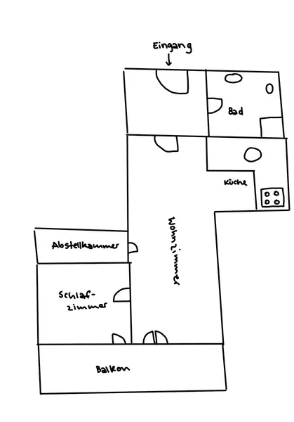 Nachmieter gesucht für 2 Zimmer wohnung in friedrichshain — photo 1